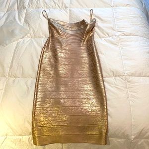 Harvey Leger Bandage Dress